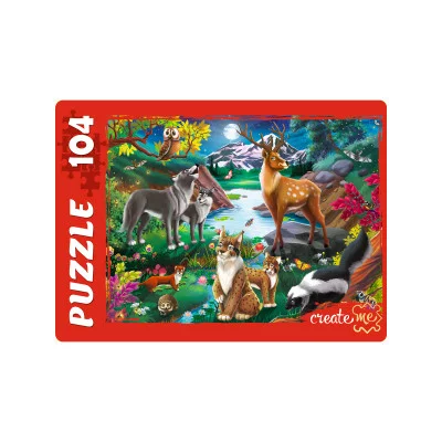 ПАЗЛЫ 104 элемента. ЖИВОТНЫЙ МИР №5 (Арт. П104-5265)