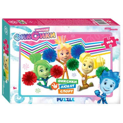 Пазлы 104 Фиксики 82219