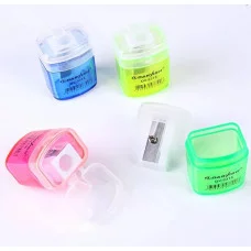 Точилка пласт. "Darvish" ассорти с контейнером DV-9315