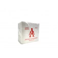 Салфетки бумажные ЛИНИЯ КОМФОРТА 100 шт БЕЛЫЕ 61402