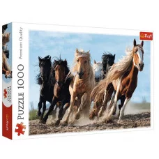 Пазл "Кони в галопе" 1000 элементов в коробке 10446