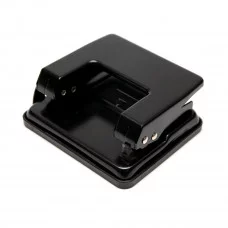 Дырокол Alingar 20л., металлический, с линейкой, синий AL5525