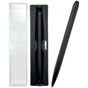 Ручка в футляре DH-85 INTELLIGENT 1,0мм, Черная, матовый круглый корпус, поворотный механизм, в пластиковом футляре 331907