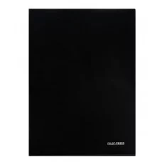 Папка-уголок, А4, 180мкм, ЧЕРНЫЙ (ПК-8720)  ПК-8720