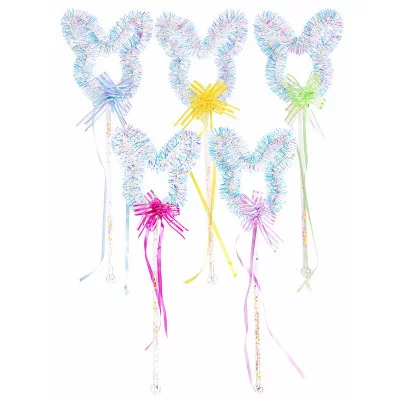 Световая палочка (42см) "Кролик" (свет, бат. 3*AG13 в компл.) цвет микс (Арт. 10156)