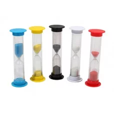 Песочные часы (5мин. цвет 5 микс, песок под корпуса) (Арт. ПЧ-6069) кр 10