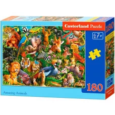 Пазл "Удивительные животные" 180 элементов 8512/B1-018512