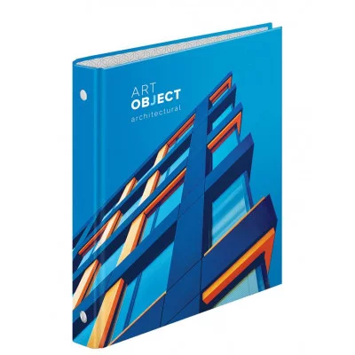 Тетрадь на кольцах А5, 160л., 7БЦ, ArtSpace "Архитектура. Art object", глянцевая ламинация 321637
