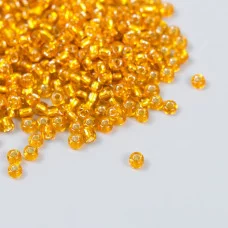 Бисер "Zlatka" 08/0, 3 мм, 10 г 0029 оранжевый 9317228