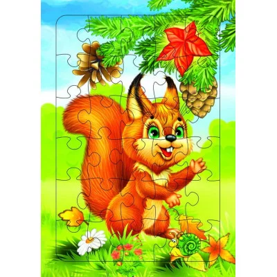 Пазл Бельчонок 0+