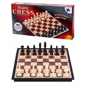 Шахматы (24см) (доска, фигуры пласт.) в коробке. (Арт.698549)