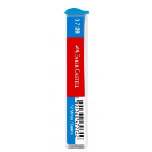 Грифели для механических карандашей Faber-Castell "Polymer", 12шт., 0,7мм, 2B 286028