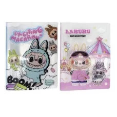 Папка на 20 карманов А4 DI-42 корешок 15мм, пластик, с рисунком, ассорти XSL-1906 332505