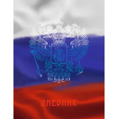 Дневник А5 40л "Для российского школьника. Дизайн 4 (25)" КанцЭксмо ДУ254002