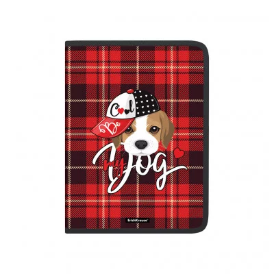 Папка для тетрадей на молнии пластиковая ErichKrause® Cute Dog, А4  52833