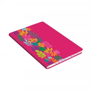 КНИГА ДЛЯ ЗАПИСЕЙ ИСКУССТВЕННАЯ КОЖА SOFT TOUCH А6+ 80л.Интегр.переплет BE HAPPY! КЗБХК6802995