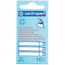 Картриджи чернильные Centropen синие, 10шт 063511