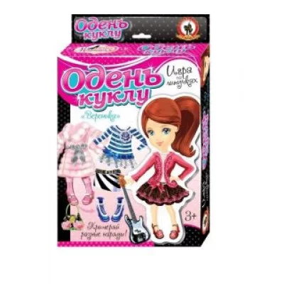 Настольная Игра Одень куклу Вероника 40978