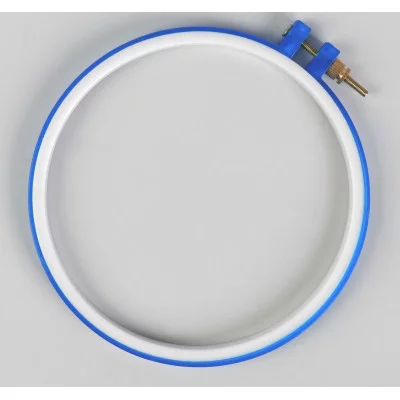 Пяльцы пластик d14/16см зелёный АУ 1217428