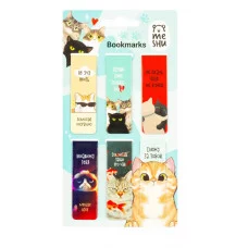 Закладки магнитные для книг, 6шт., MESHU "Funny joke", глянцевая ламинация 367061