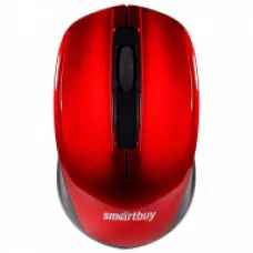 Мышь беспроводная Smartbuy ONE 332, красный, USB, 3btn+Roll 321228
