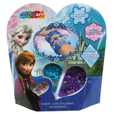Набор д/создния украшений из бусин 19*19 см МУЛЬТИ АРТ  BEADSET-FR
