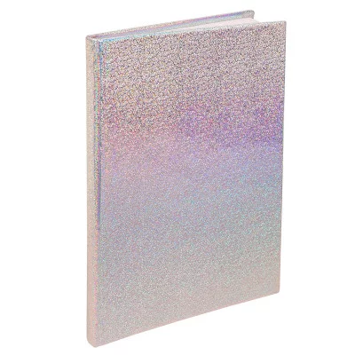 ТМ "Profit" Ежедневник А5, 128л, МЕРЦАЮЩИЕ ТОЧКИ-3, синий и радужный (128-1595) пухл.обл,недатиров.