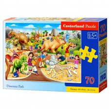 Пазл "Парк динозавров" 70 элементов Castor Land 0046/B8-07046