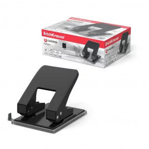 Дырокол ErichKrause Quadro Classic до 40 листов, ассорти 4561