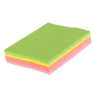 Блок с липким краем 51мм*38мм 100л, 5цв флюор 541290