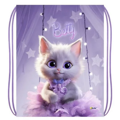 МО-20 Кошечка Бетти - мешок для обуви 1-отделение, дизайн, 330x420 мм