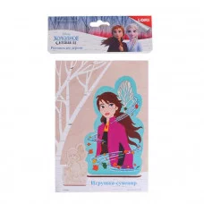 Набор для творчества Роспись по дереву.Игрушка-сувенир Disney. Холодное сердце-2 "Анна" Фнд-003 Lori 677-511