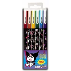 Набор ручек пиши-стирай 06цв "Kuromi" 0.5/127мм/иг корпус рисунок е/п CENTRUM 71704 083746