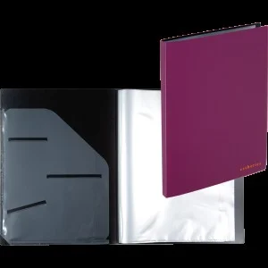 Папка 20ф А4 "deVENTE. Esthetics" полипропилен 700 мкм, бургунди, фактура "soft-touch" вкладыши 30 м 3101527