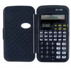 Калькулятор-инженерный KK-105B :10-разрядный,с крышкой,с часами,в индивидуальной упак.,размер упаков KK-105B/МС-105В