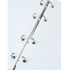 Тетрадь КЛЕТКА 80л. ПУТЕШЕСТВУЙ (80-1557), на кольцах, глянцевая ламинац, лен 80-1557