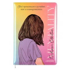 Записная книжка 160л. клетка "Mentality. Всё произошло случайно" A5 2251554