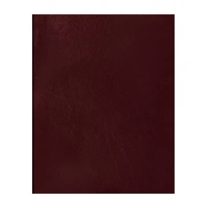 Тетрадь 48л., А5 клетка BG, бумвинил, бордовый, суперэконом 357597