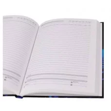 ЕЖЕДНЕВНИК А5,128л. СВЕТЯЩЕЕСЯ ПОБЕРЕЖЬЕ (128-9906) 7БЦ,софт-тач лам, песок глянц,нед 128-9906