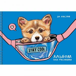 Альбом для рисования А4 20л Милота КанцЭксмо АСБ202362