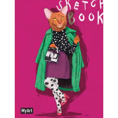 MyArt. БЛОКНОТ в линию My big notebook. Кошка 467-0-159-06377-3