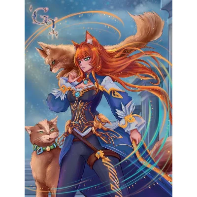 MyArt. СКЕТЧБУК "В СТИЛЕ GI" Воительница Неко Рей 467-0-159-17044-0