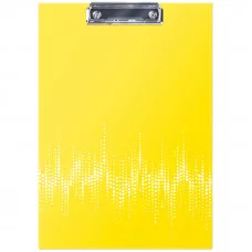 Планшет с зажимом Berlingo "Neon" А4, ламинированный, неоновый желтый 283904