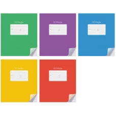 Тетрадь для прописей 12л., частая косая линия ArtSpace "Однотонная. С уголком" Спейс 223429