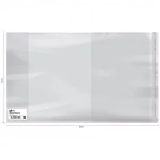 Обложка 215*360 для дневников и тетрадей, универсальная с липким слоем, ArtSpace, ПП 70мкм, ШК 244340