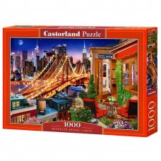 Пазл "Огни Бруклинского моста" 1000 элементов Castor Land 4598/C-104598