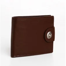 Портмоне муж (208), 11*1,5*8,5 см, 3 отд, д/карт, отд/молния, д/монет, на магните, черный 9730981