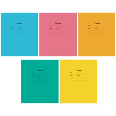 Тетрадь для прописей 12л., частая косая линия ArtSpace "Однотонная. INTENSIVE" Спейс 257135