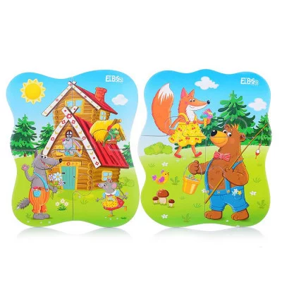 Магнитный пазл "Теремок" ET04-018