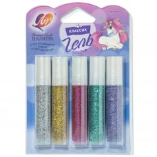 Гель БЛЕСК 5 мл 5 цв. европодвес Луч 029445